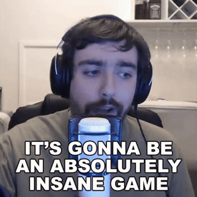 Man With Headphones Says It's Gonna Be Absolutely Insane Game