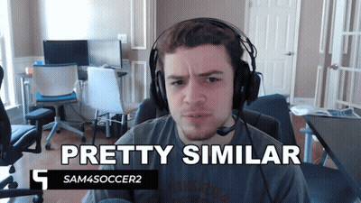 Man With Headphones Says Pretty Similar GIF