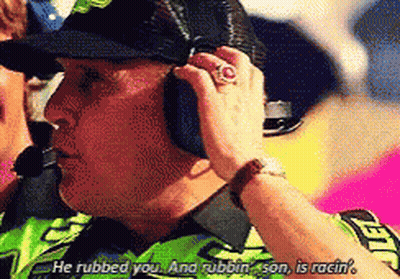 Man With Headphones Says Rubbed You Rubbin Son Is Racin GIF