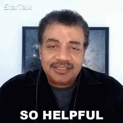 Man With Headphones Says So Helpful GIF