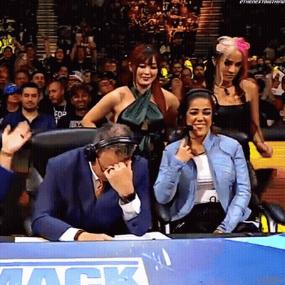 Man With Headphones Sitting In Front Of Jack Sign GIF