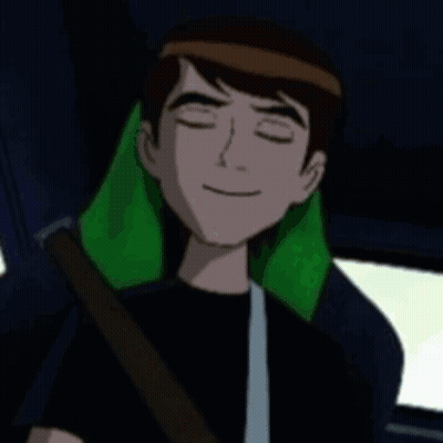 Man With Headphones Smiling Eyes Closed GIF