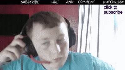 Man With Headphones Subscribe Like And Comment GIF