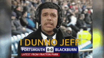 Man With Headset Says I Dunno Jeff GIF