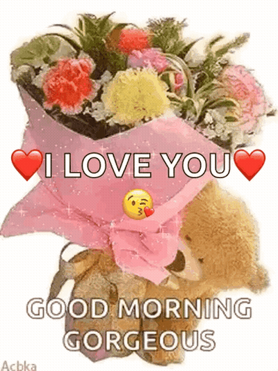 Man With Heart Good Morning Gorgeous And Happy Thursday GIF