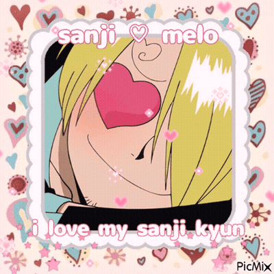 Man With Heart In Mouth I Love My Sanji Kyun GIF