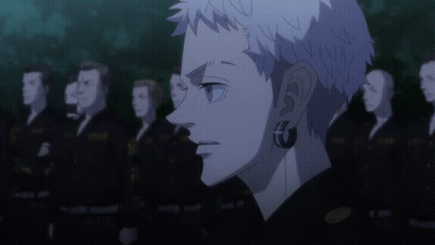 Man With Hoop Earrings Standing GIF