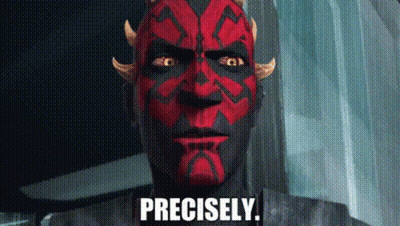 Man With Horns And Precisely Text GIF