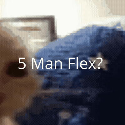 Man With Huge Muscles And Digibyte On Chest GIF