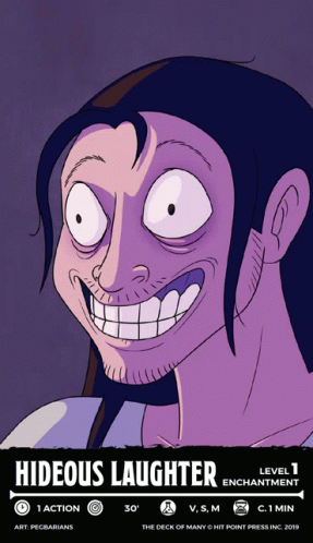 Man With Huge Smile Hideous Laughter GIF