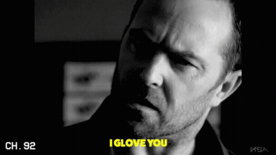 Man With I Love You Text GIF