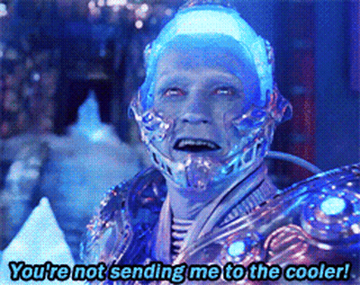 Man With Ice On Face Says Not Sending Me To Cooler GIF