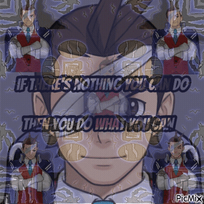 Man With If There's Nothing You Can Do Then You Do What You Can GIF