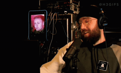 Man With Island Boy Text GIF