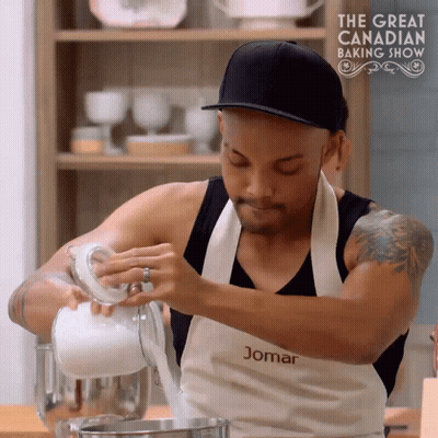 Man With Jomar Apron GIF