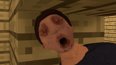 Man With Large Eye GIF