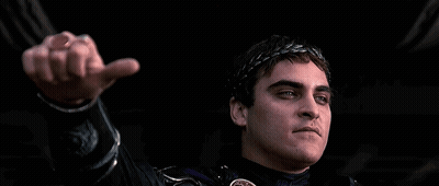 Man With Laurel Wreath Thumbs Up GIF