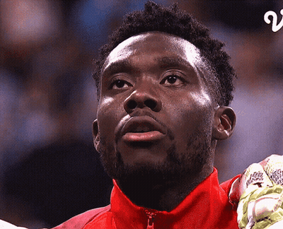 Man With Letter V Above Head GIF