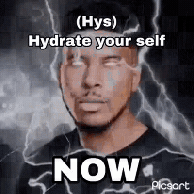Man With Lightning Bolt Making Funny Face GIF
