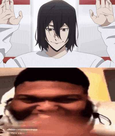Man With Long Black Hair, Man With Headphones GIF