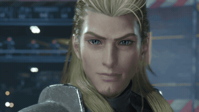 Man With Long Blonde Hair And Blue Eyes GIF