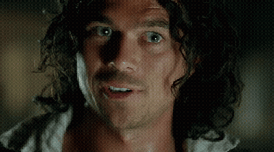 Man With Long Curly Hair And Beard GIF