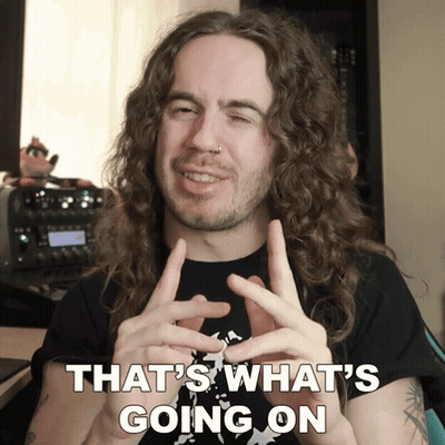 Man With Long Curly Hair Saying Whats Going On GIF