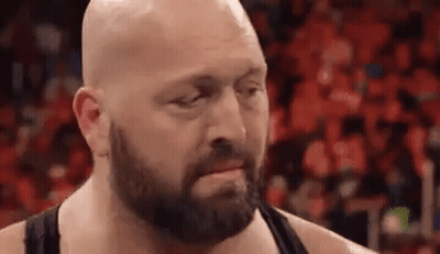 Man With Long Hair And Beard In Big Tank Top GIF