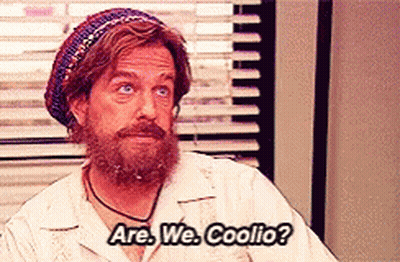 Man With Long Hair And Beard In Leather Jacket GIF