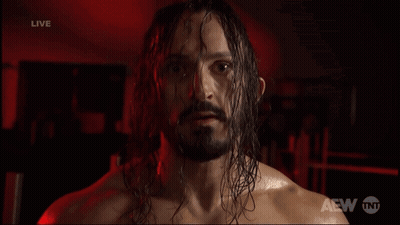 Man With Long Hair And Beard Saying Good GIF