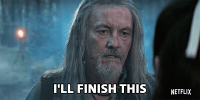 Man With Long Hair And Beard Says I'll Finish This GIF