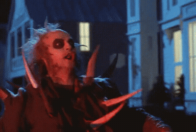 Man With Long Hair And Beard Says Let's Hit The Road In Car GIF