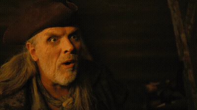 Man With Long Hair And Beard Says Well We'll See About That GIF