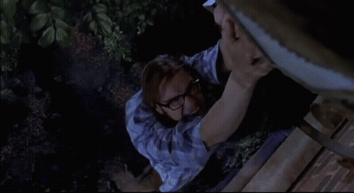 Man With Long Hair And Beard Screaming In Tuxedo And Tie GIF