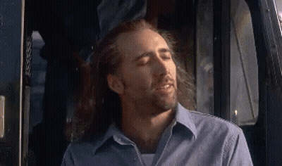 Man With Long Hair And Beard Sitting In Back Seat Of Car GIF