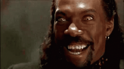 Man With Long Hair And Beard Smiling GIF