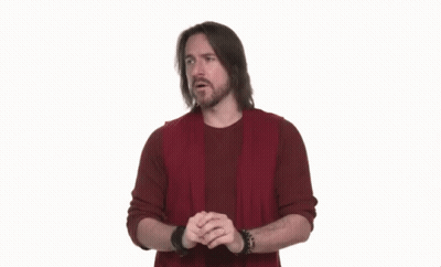 Man With Long Hair And Beard Wearing Ring GIF