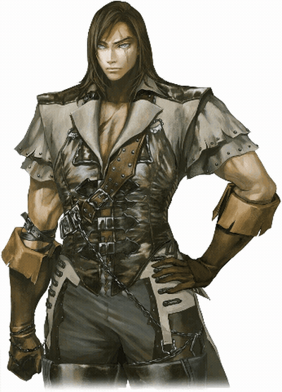 Man With Long Hair And Gloves GIF
