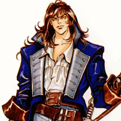 Man With Long Hair In Blue Jacket GIF