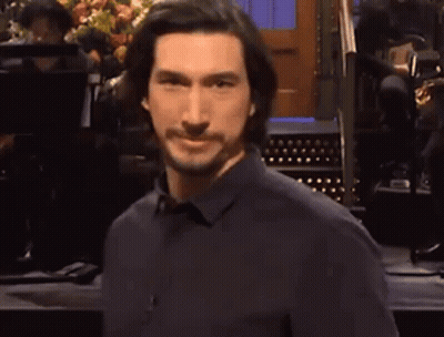 Man With Long Hair Smiling Funny Face GIF