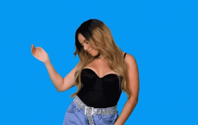Man With Long Hair Wearing Headphones GIF