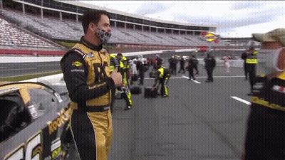 Man With Mask By Rockstar Race Car GIF