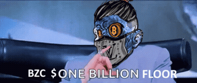 Man With Mask BZC $ One Billion Floor GIF