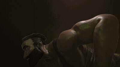 Man With Mask Laying Down GIF