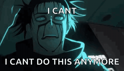 Man With Mask Saying I Can't Do This Anymore GIF
