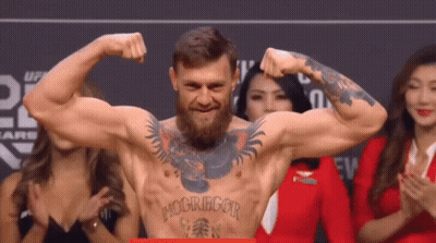 Man with McGregor Tattoo