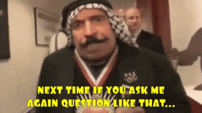 Man With Medal Next Time If You Ask GIF