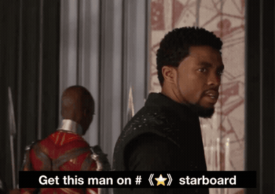 Man With Men We Have The Power Text GIF