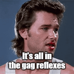 Man With Messy Lipstick It Is All In GIF