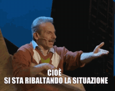 Man With Microphone In Mouth Saying Cioe GIF